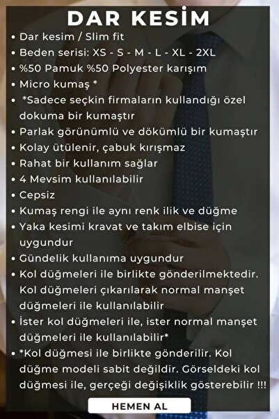 Dicotto Ανδρικό πουκάμισο Khaki Green Slim Fit - Slim Fit με μανικετόκουμπα - 201-19