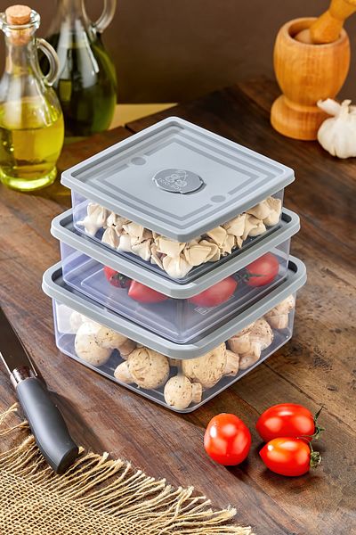 Mek life 3 Round Storage Container