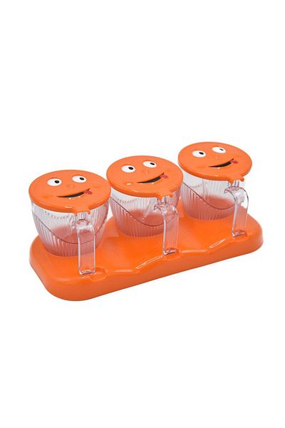 Generic Spice jars with storage shelf