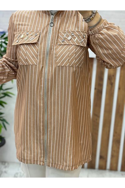 Meryemce Butik ΒΑΜΒΑΚΙ ΠΟΠΛΙΝ ΦΟΡΕΜΑ ΜΠΟΥΦΑΝ