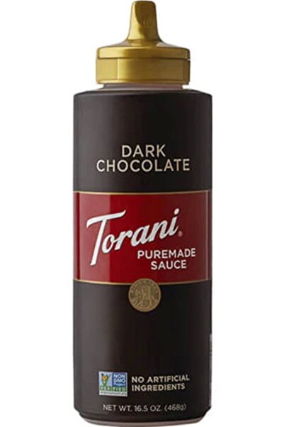 Torani Dark Chocolate Puremade Sauce 468 gr