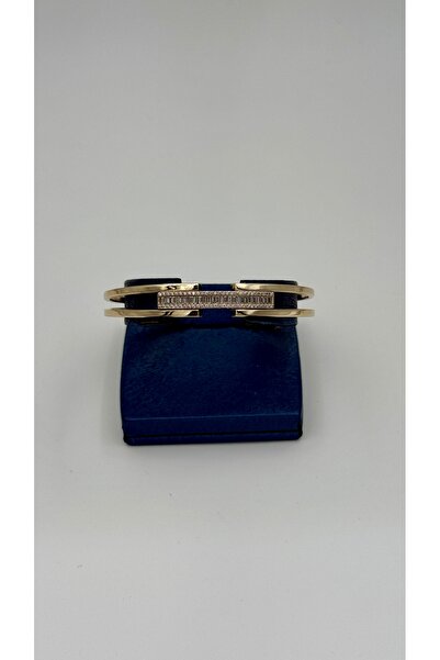 ERDEM KUYUMCULUK 8 Ayar Altın Kaburga Taşlı Kelepçe