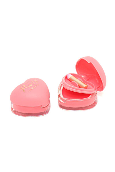 AİLY COSMETİCS Rose Fırçalı, Kalpli Model Krem Allık