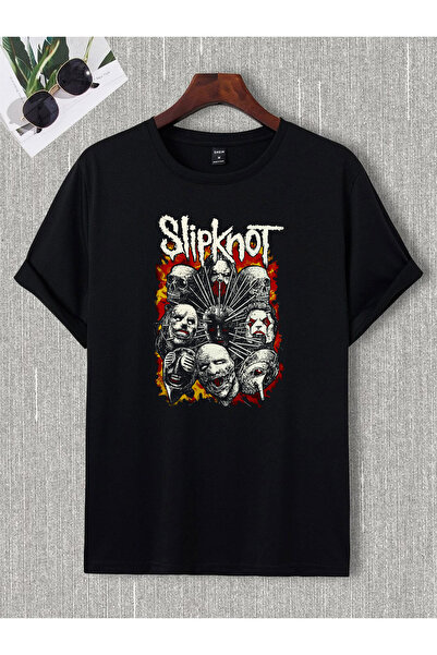 donamod Unisex velika majica Slipknot Pantera Metallica Iron Maiden Black Sab...