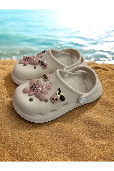 Cozi company Children's Orthopedic Slippers with Emoji Figures School Nursery Beach Pool Sea Daily Slippers & Sandals