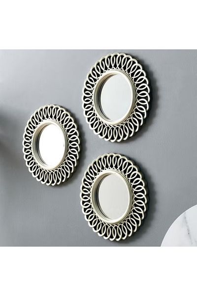 Home Box 3-piece Nomad Mirror Set Gold 25cm