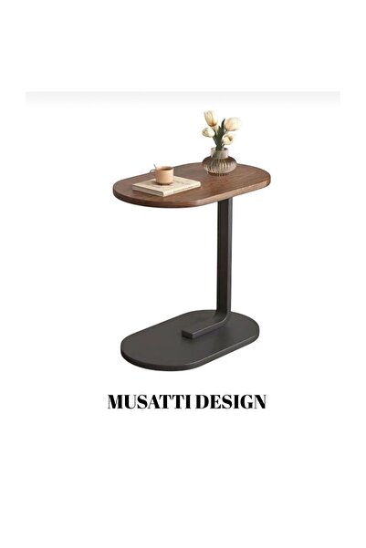 KURLUMOBİLYA Modern c sehpa kahverengi