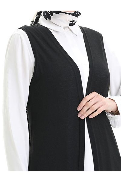 RESPİRO Combed Viscose Casual Plain Long Soft Thin Vest, Large Size Women's Vest, Mother's Vest