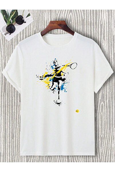 donamod Unisex Oversize Tennis Tennis Racket Net Top Lover Gift Birthday Frie...