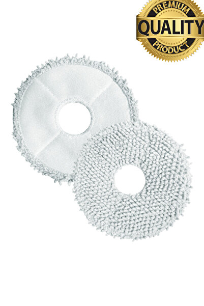 küche haus Set de mop pentru sac de praf cu perie laterală compatibilă Roborock Saros Z70/Qrevo L