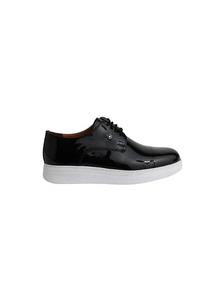 Greyybull Shoes Black Classic Shiny Patent Leather Shoes-Wedding Shoes