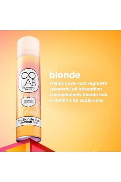 Colapz Blond Hair Correcting Dry Shampoo from Co Lab, 200 ml, Unisex