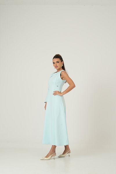 UO Dresses Enchanted-garden-dress-blue