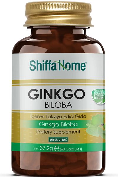 Shiffa Home Ginkgo Biloba 60 Capsules