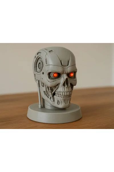3d model s T-800 Skull – Terminator Original Design 3D Printing