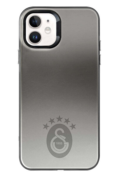 Galatasaray iPhone 11 Uyumlu Galatasaray 5 Yıldız Tek Renk Arma Premium Lisanslı Telefon Kılıfı