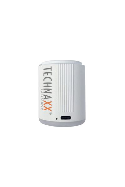 Technaxx Tx-261 Mini Electric Air Pump, 13.5w, Portable, 1360 Mah Battery, Led Light, 5 Heads, Usb-c