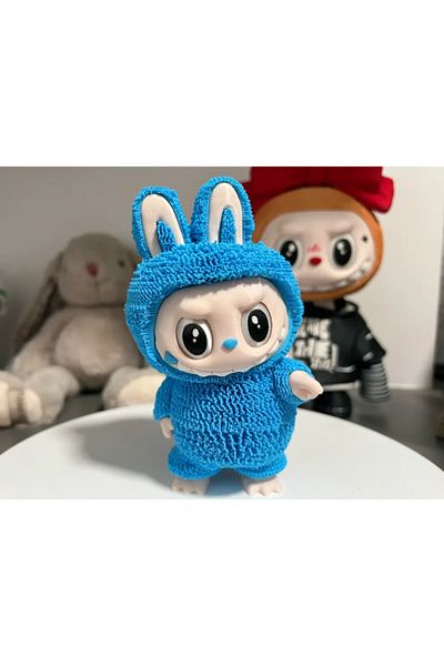 3d model s Labubu - Hope Labubu Long Hair Version 3D Printing Figure (Flip-Eyed)