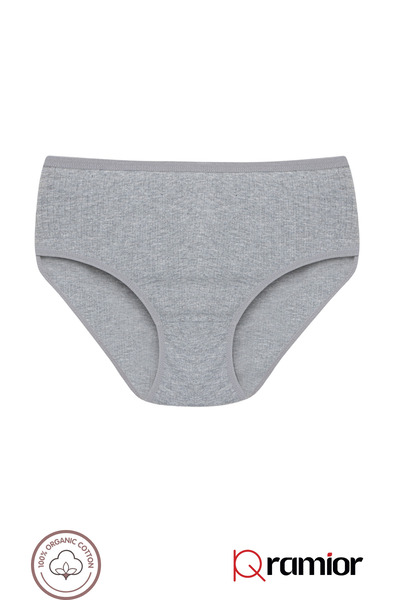 Ramior 6-ПАРНИЙ ЖІНОЧИЙ КОМПЛЕКТ З ВИСОКОЮ ТАЛІЄЮ, ПЛЮШОВИМИ КРАЯМИ ТА БАВОВНЯНИМИ ТРУСИКАМИ