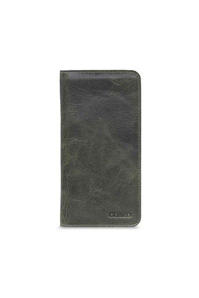 GUARD Antique Green Hand Portfolio with Phone Port - Grd2403xw22469