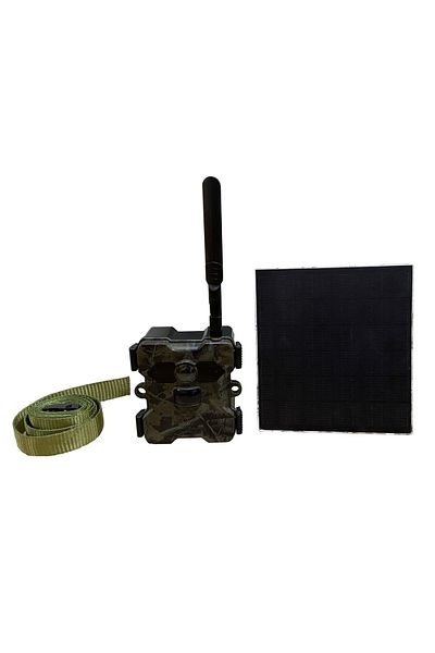 Technaxx Panou solar Wildcam Tx-189, 4g, Nano SIM, FullHD, 18000 Mah, PIR, IR, IP66