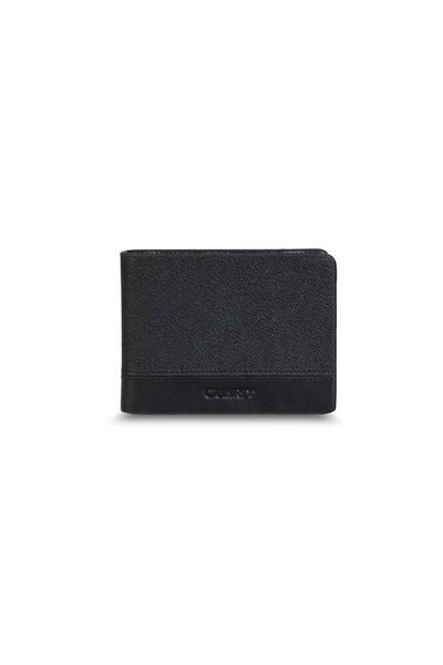 GUARD Black Genuine Leather Horizontal Model Men's Wallet - Gua-1315-St