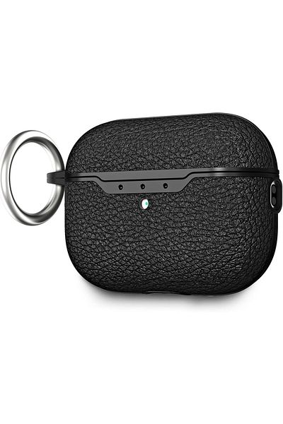 AKABEILA Protective Case For Airpods Pro 2 2022 , Silicone/metal, Black, 6.4 X 4.9 X 2.5 Cm