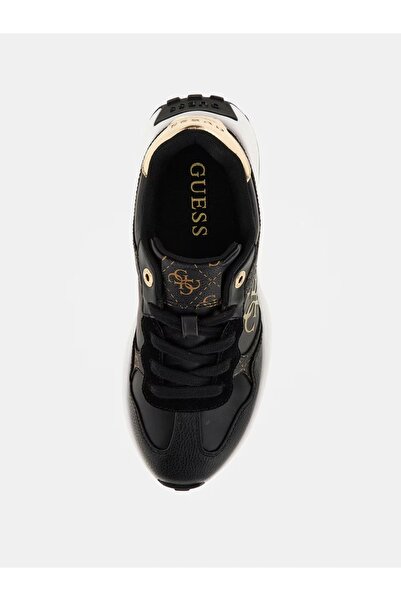 Guess LUCKEI Kadın Siyah Sneaker FLPLUCFAL12-BLKBR