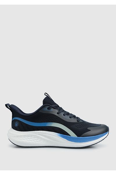 lumberjack Bart Marineblauer Herren-Sneaker aus Leder
