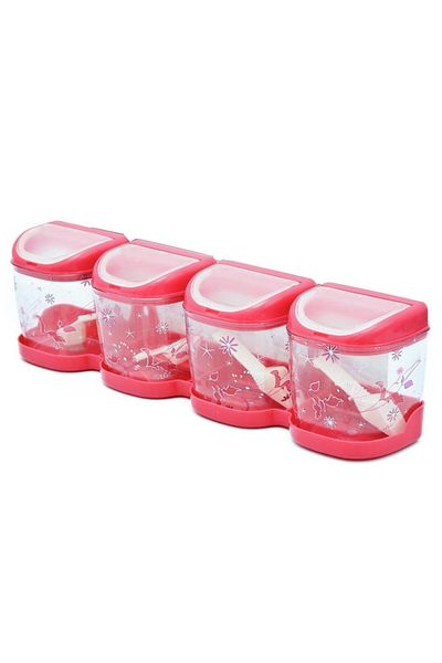 Generic Spice jars with storage shelf