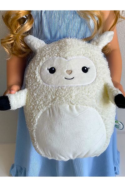 PoppyPlays Lamb Plush Pillow Large Size - Yumoş Yumoş Decoration Pillow L Seat Decoration Pillow