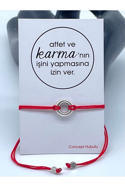 Concept HuBuTU Karma Philosophy Red Fate Rope Anklet