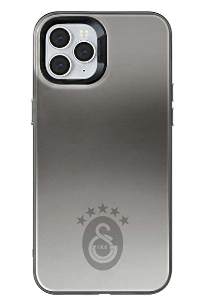 Galatasaray iPhone 11 Pro Max Uyumlu Galatasaray 5 Yıldız Tek Renk Arma Premium Lisanslı Telefon Kılıfı