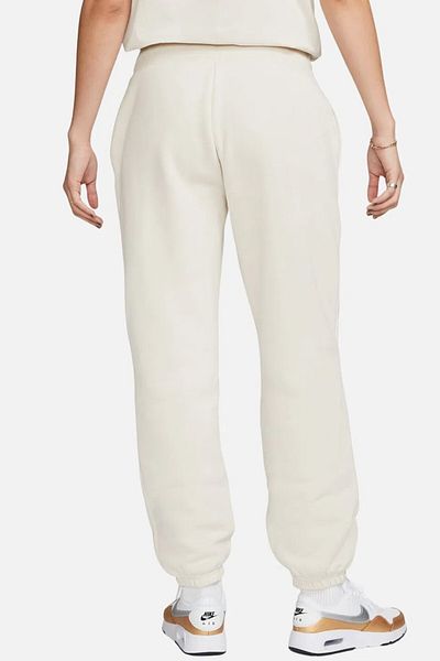 Nike Phoenix Fleece Loose Fit Pant Women's High Waist Loose Cut Women's Sweatpants Light Beige