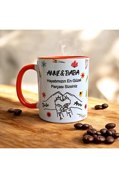 mug shop Baba Anne Hediye, Babalar Günü, Anneler Günü Hediye Kaliteli Porselen Kupa Bardak