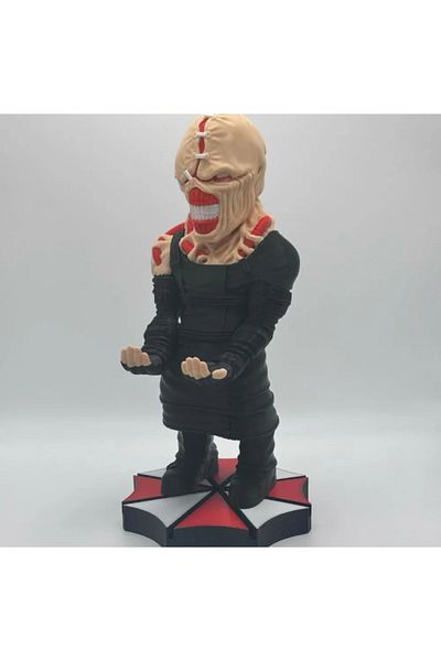3d model s Resident Evil Nemesis Game Controller Stand - Original Design 3D Print
