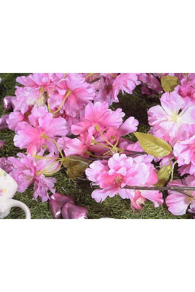 Decorer Ghirlanda Flori Artificiale Roz 175 Cm