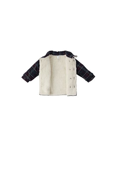 U.S. Polo Assn. Navy Blue Shirt Collar Buttoned Baby Set of 2