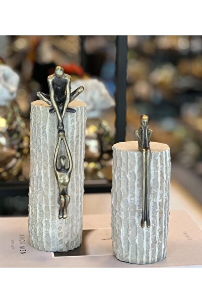 Sümeyra Marble Art Traverten Kaideli Eskitme Metal Aksesuar