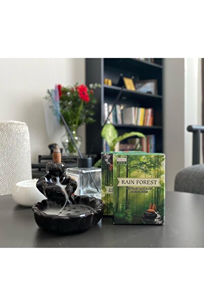 Darshan Incense Rain Forest Yağmur Ormanları Kokulu Geri Akış Tütsü