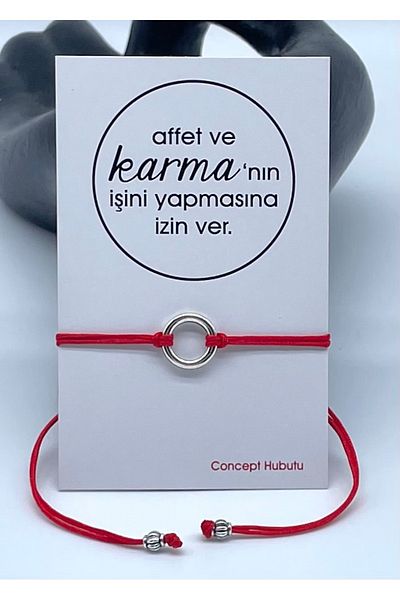 Concept HuBuTU Karma Philosophy Red Fate Rope Anklet