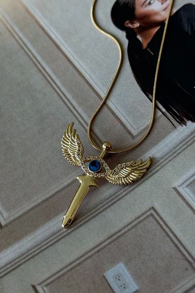 Trendy Butik Steel Michael Necklace