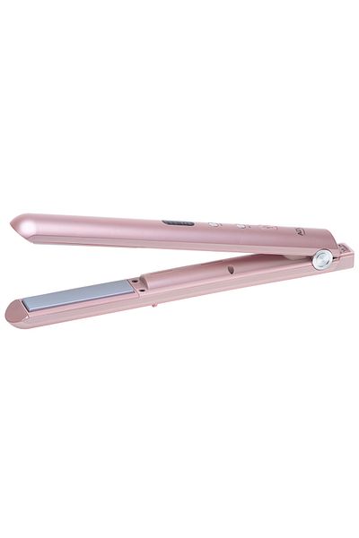 adler Ad 2327 Hair Straightener, Cordless, Ceramic Plates, 220°c,mdisplay, Usb, Portable, Pink