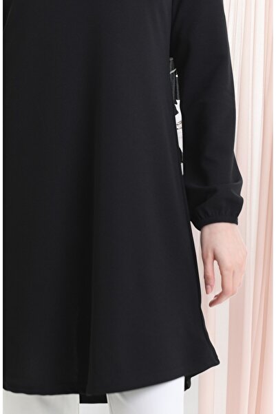 RESPİRO Обикновена креп туника с еластични ръкави