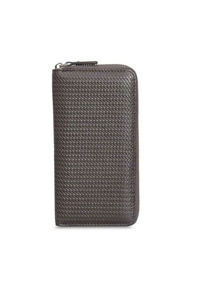 GUARD Laser Printed Brown Zippered Portfolio Wallet - Grd2403Xw22336