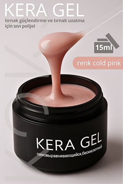 KOKS Kera Gel - Keratin Jel – Dayanıklı Tırnak Güçlendirme Jeli 15 ml