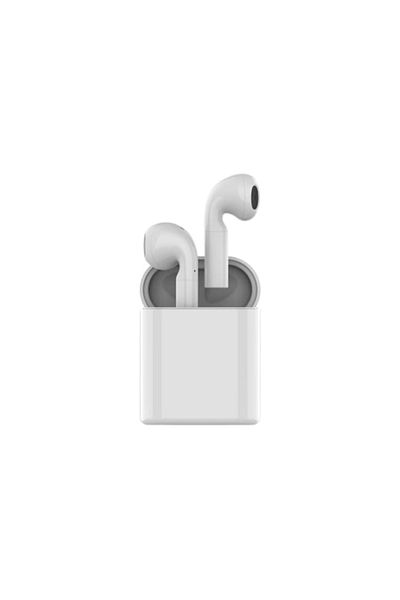 MACVI Macvi® Freepods i18 wireless headphones, Bluetooth 5.0, Touch Control, HiFi Sound, white