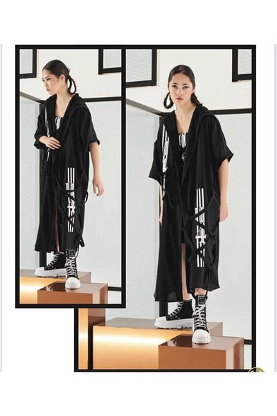Özgürbutik Design Linen Trench