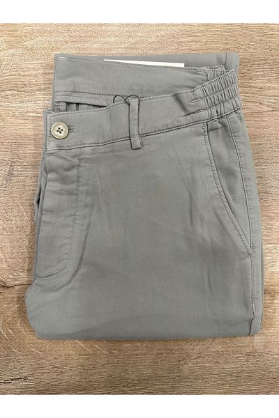 Kip Light Green Woven Jogging Fit Casual Cotton Blended Trousers