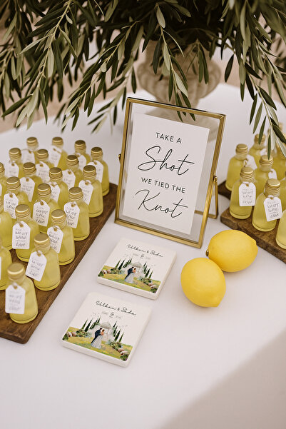 arslart 20li Kişiye Özel Taş Bardak Altlığı Düğün Hediyeliği Nişan Söz Doğum ...